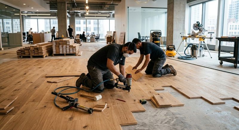 Commercial Hardwood Service in Monroe, WA