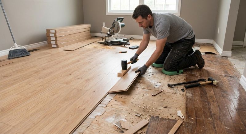 Laminate Floor Installation in Edmonds, WA