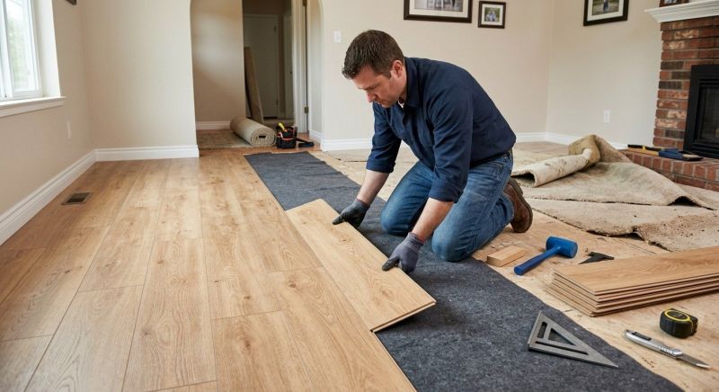 Laminate Floor Remodeling in Lake Stevens, WA