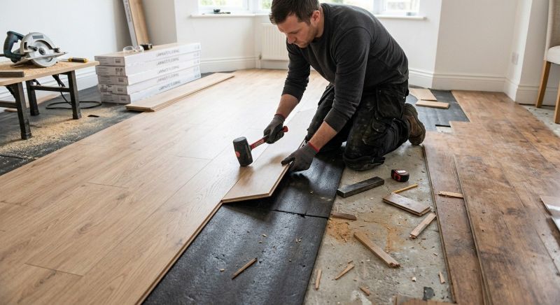 Laminate Floor Replacement in Mountlake Terrace, WA
