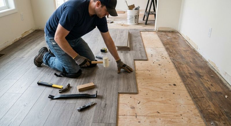 Laminate Floor Replacement in Mountlake Terrace, WA