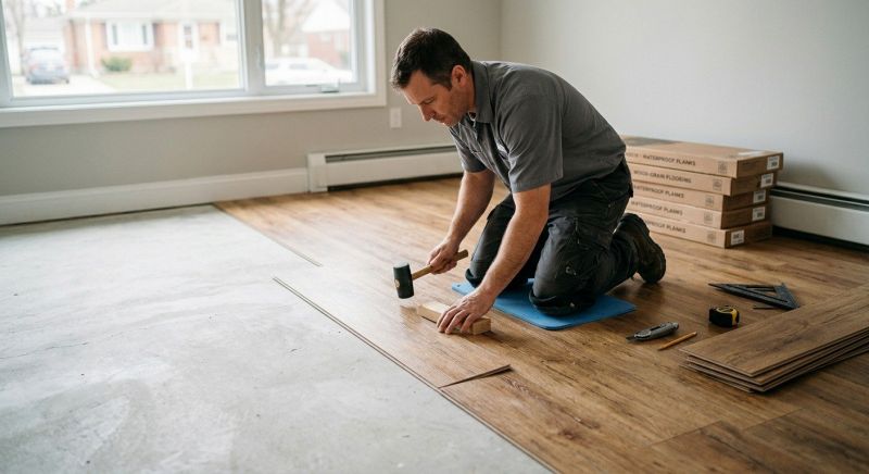 Linoleum Floor Installation in Bothell, WA
