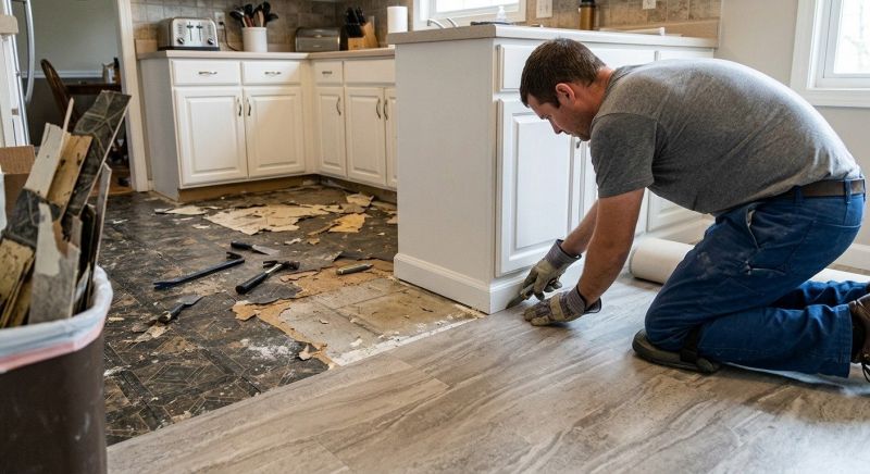 Linoleum Floor Installation in Duvall, WA