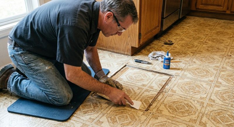 Linoleum Floor Installation in Woodinville, WA