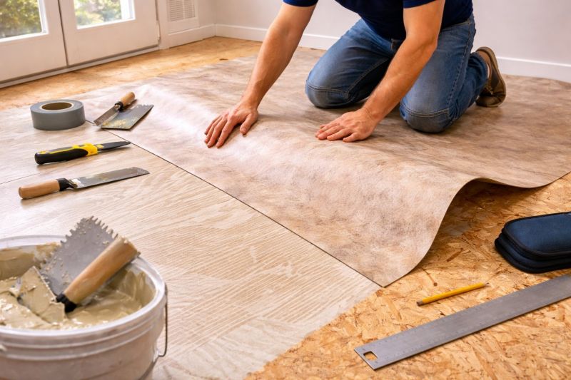 Sheet Flooring Installation in Snohomish County, WA