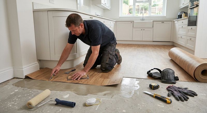 Sheet Linoleum Installation in Kenmore, WA