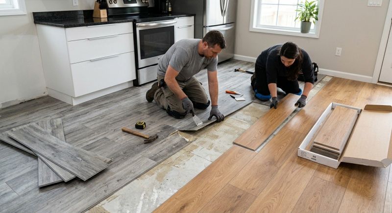Vinyl Floor Replacement in Lake Stevens, WA