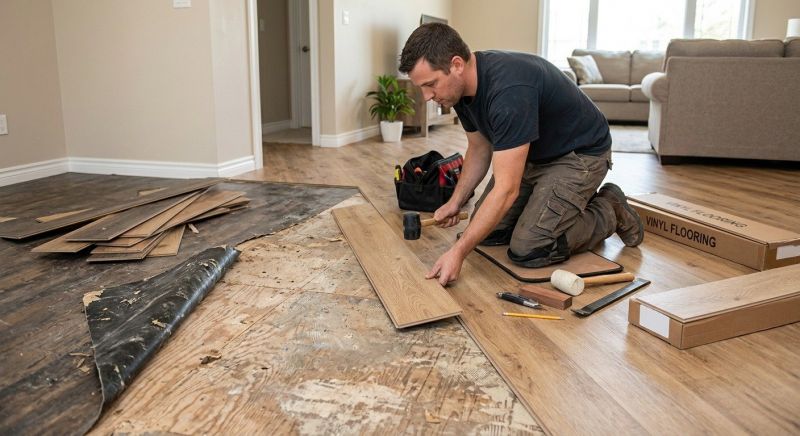 Vinyl Flooring Installation in Gold Bar, WA