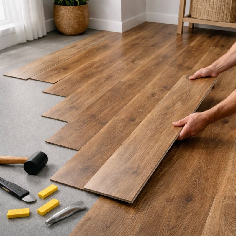 Vinyl Plank Floor Installation in Lake Stevens, WA