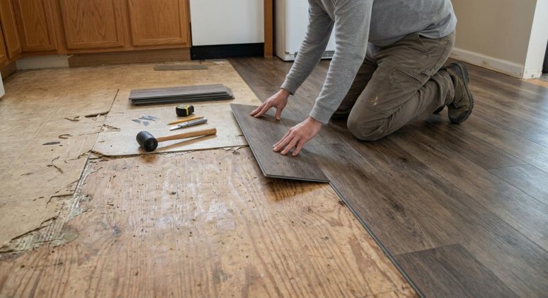 Vinyl Tile Replacement in Lake Stevens, WA