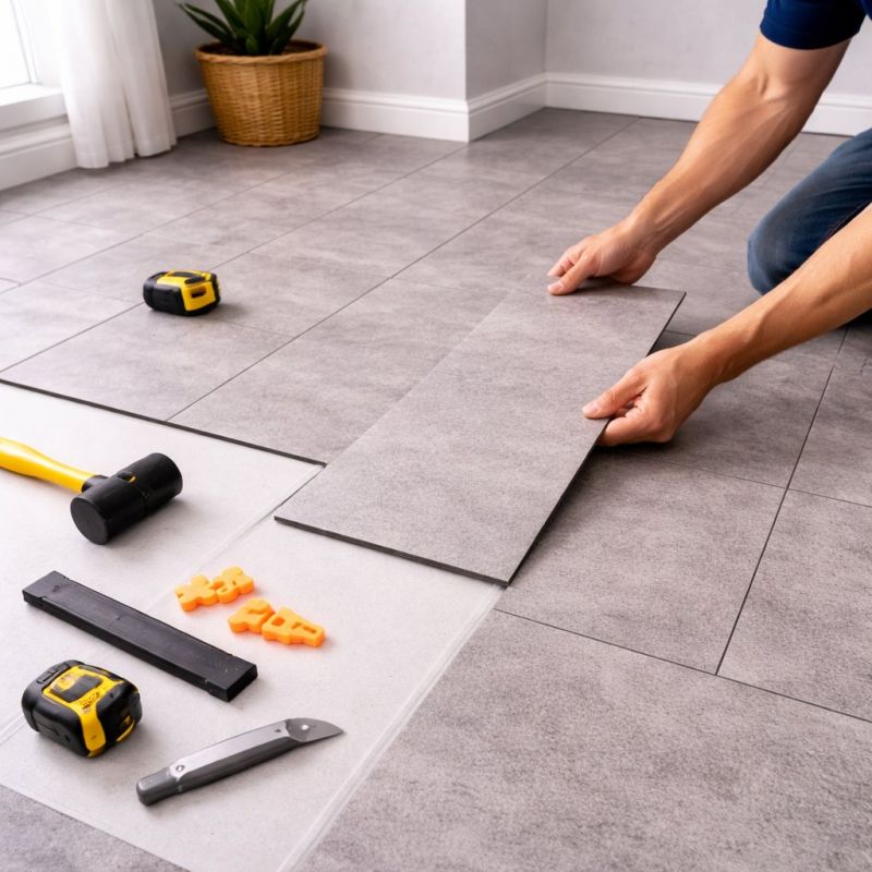 Vinyl Tile Replacement in Lake Stevens, WA